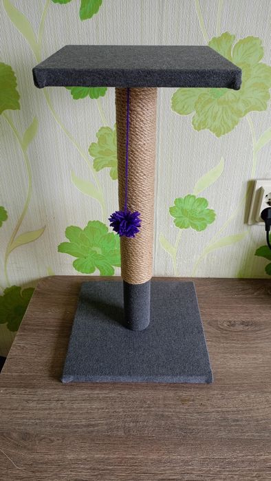 Кігтеточка Нова АКЦІЯ 200грн
Обмотка з джуту 8/6 мм – натурально, наді