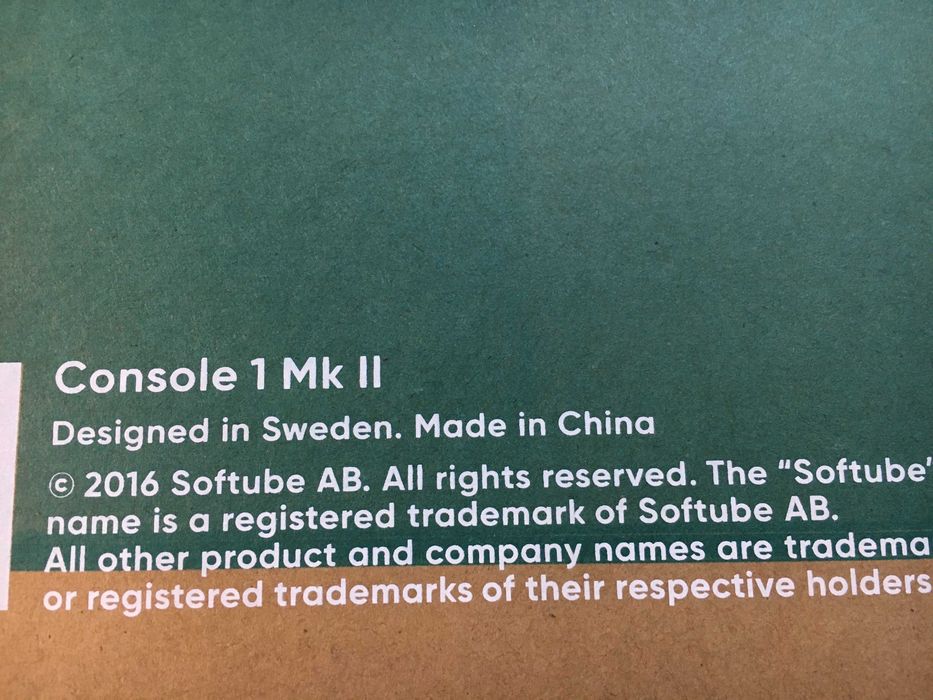 Softube Console 1 MK II