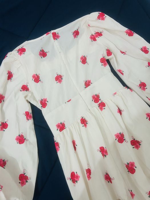 Vestido camponesa floral - tamanho S