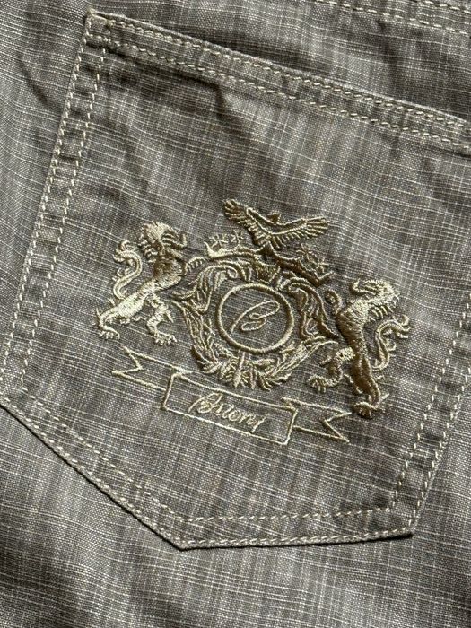 Brioni Big Logo Jeans Pants Джинсы с гербом оригинал