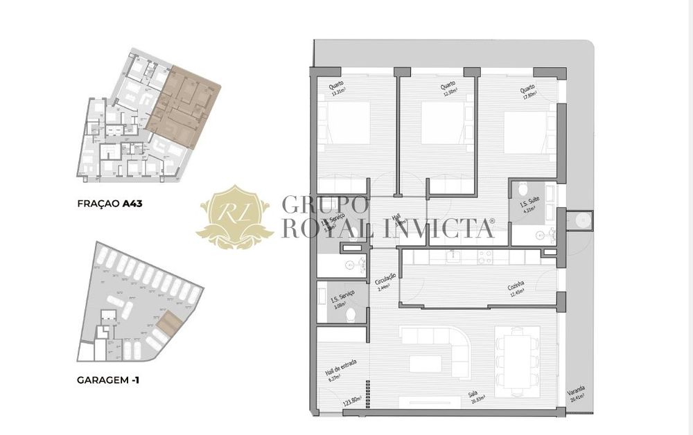 Apartamentos T3 Em Construção – Trofa Premium