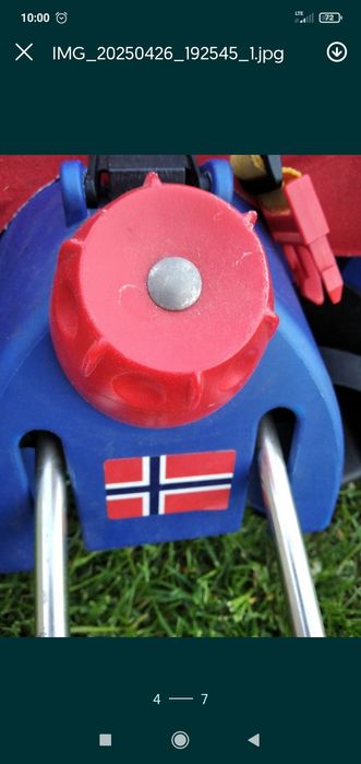 Fotelik rowerowy HAMAX SLEEPY z uchwytem