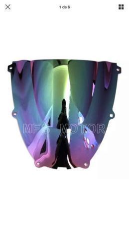 Viseira honda suzuki kawasaki Yamaha cbr Gsxr Ninja r1 r6 vidro bolha