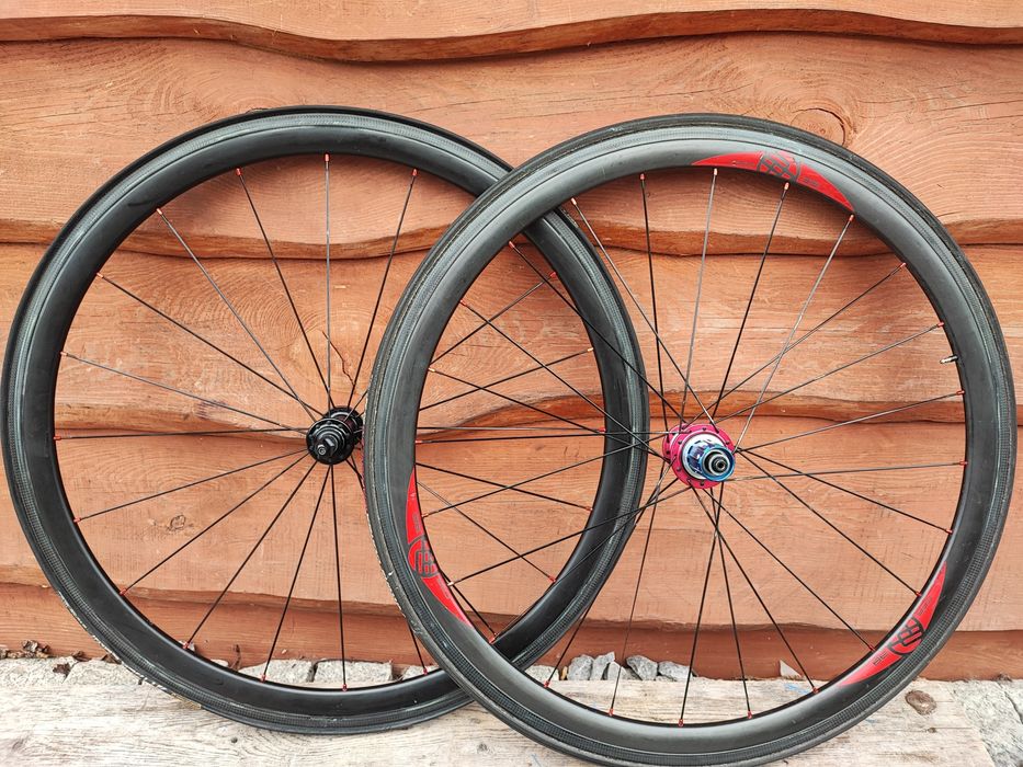 Komplet kół rowerowych szosowych CFR Carbon 28" Tune Mag Mig Retro MTB