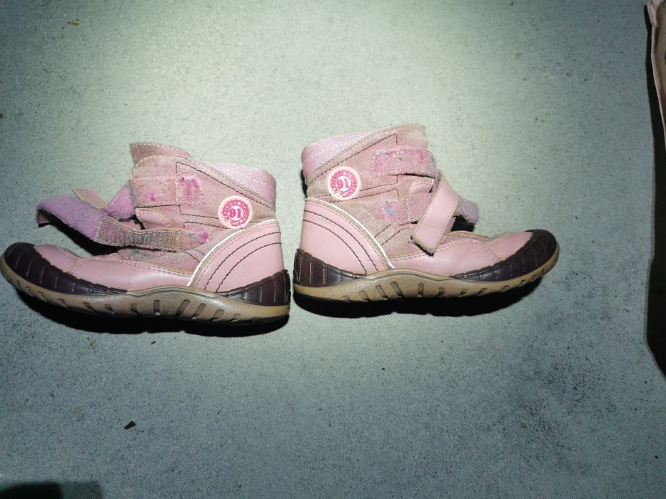 Botki zimowe dla dziewczynki