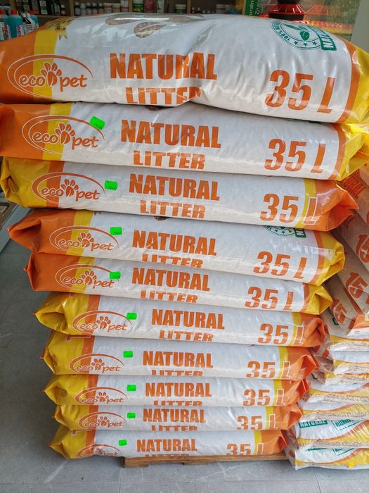 Eko żwirek pelet dla gryzoni 35 litrów