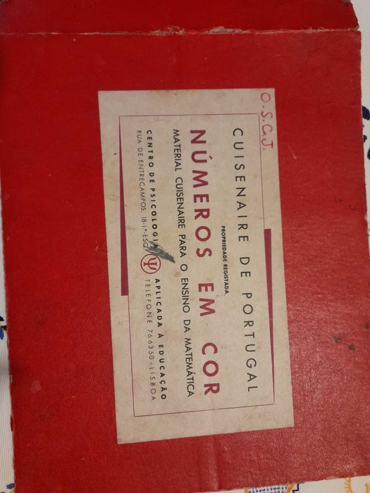 Cuisenaire numeros em cor