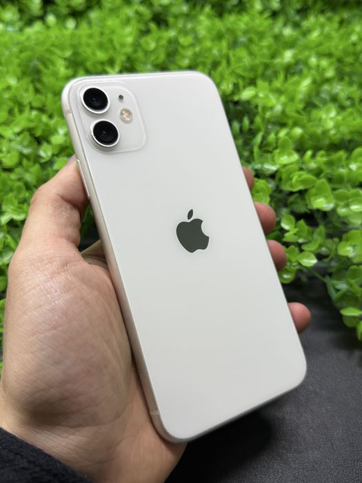 iPhone 11, 64gb, White (Neverlock) Айфон 11, белый #7050