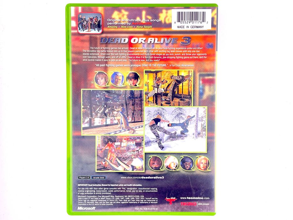 Dead or Alive 3 Xbox VIMAGCO.PL Bydgoszcz Śniadeckich 11