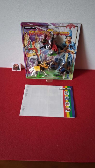 Lote Britains: Turcos em blister + Catálogo