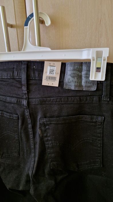 Джинси чорні Levi's skinny