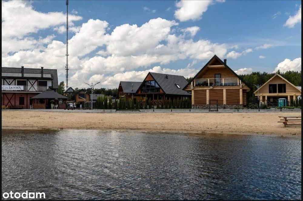 Komfortowy dom nad Jeziorem z miejscem w marinie | 1 linia brzegowa
