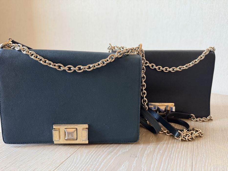 Оригінальна сумка Furla Metropolis, натуральна шкіра