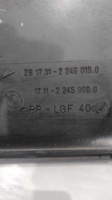 Blindagem Radiador BMW Serie 5 (E39) 25TDS 2246.015 (C/defletor de Ar)