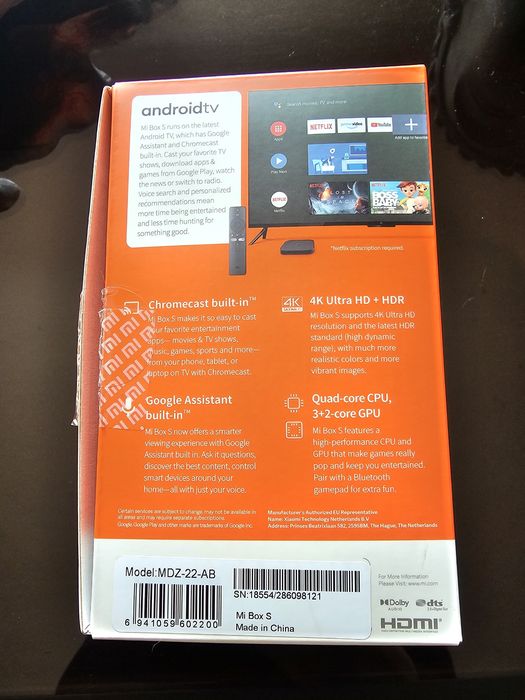 Box Android Xiaomi 4k