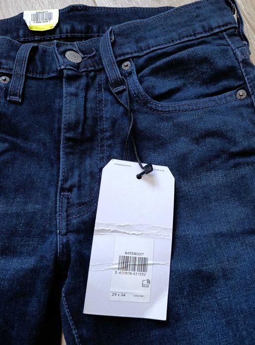 джинси LEVIS Premium Skinny Taper W29 L34 НОВІ