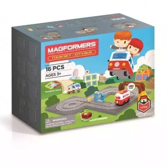 Magformers Town Set - autobus. Magformers. Nowy Produkt