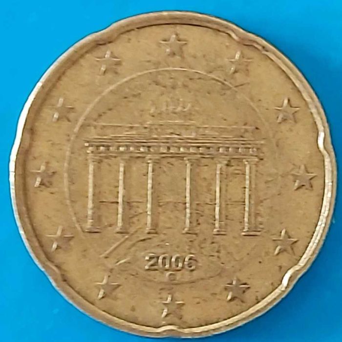 20 Cêntimos de 2006 Letra G,  da Alemanha