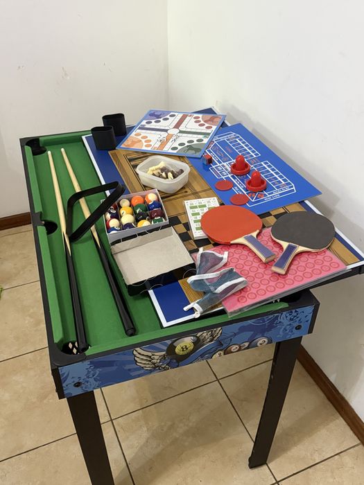 Mesa de jogos bilhar matrecos