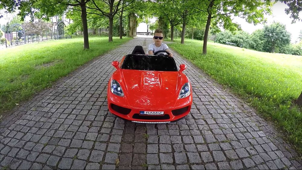 BAWIBUS.PL auto samochód na akumulator PORSHE PERFECTA do 100kg pojazd