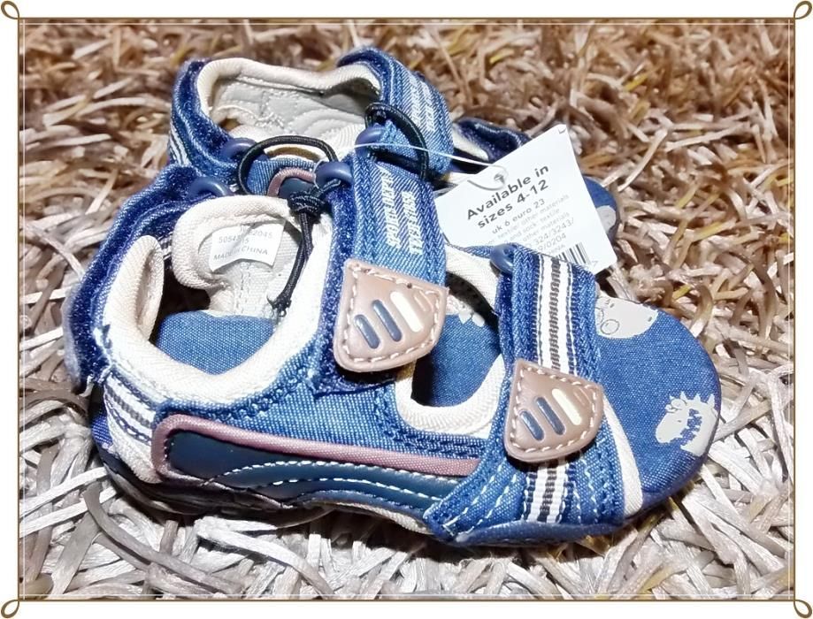 GEORGE NOWE extra SANDAŁY beż UK 6 r. 23 w 14 cm LATO