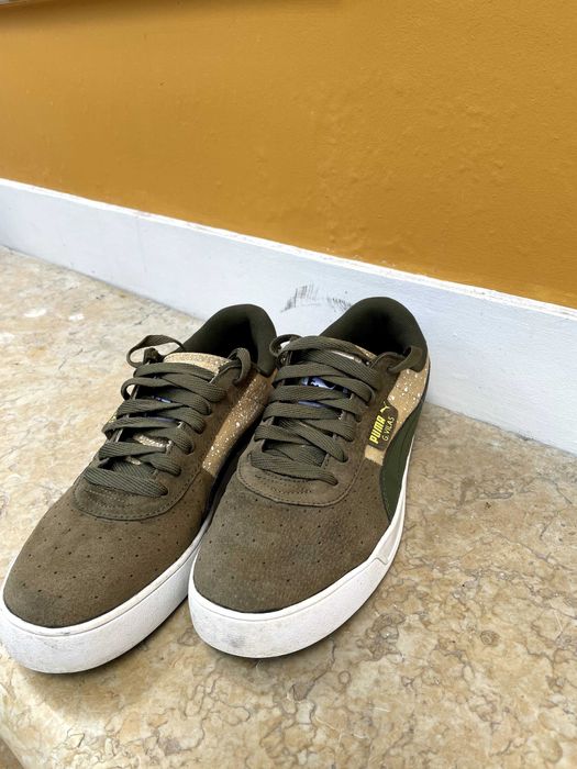 Army Green G. Vila Puma Trainers