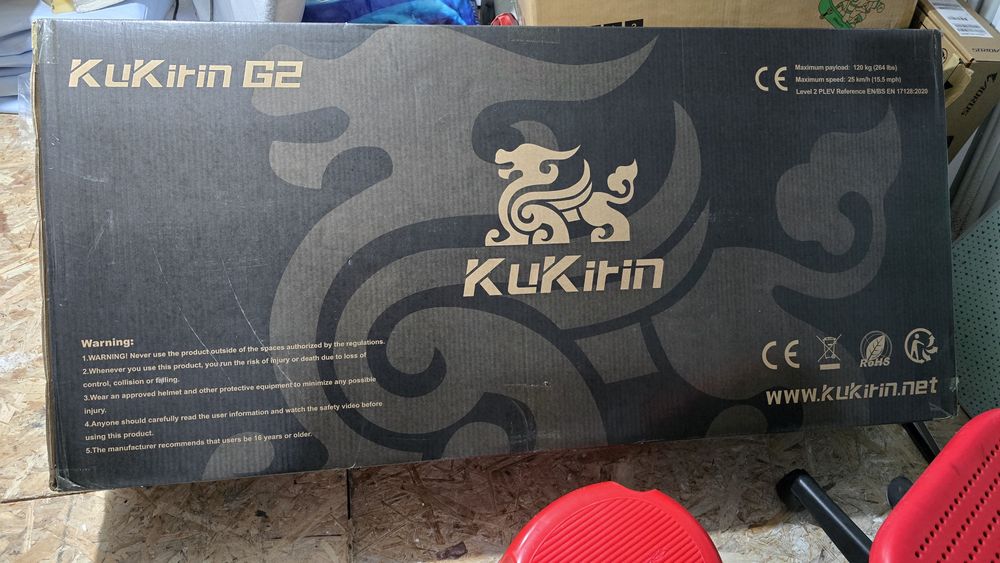 Trotinetes NOVAS kukirin G2 2025