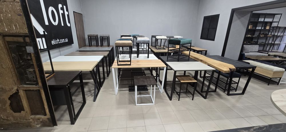 Стол.лофт офисный.кухонный стол.мебель.барный стол.