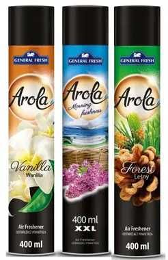 3 X Arola Odświeżacz powietrza 400 ml MIX zapachów