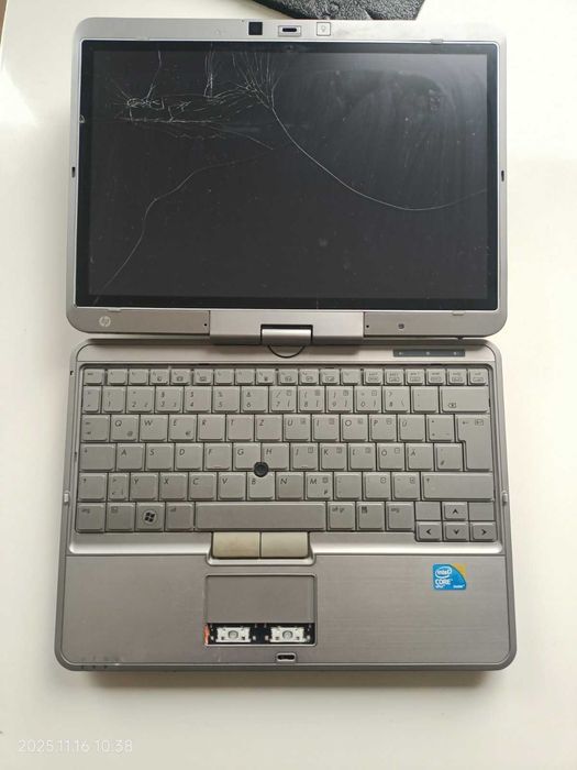 HP elitebook 2740p Touch/Core i5/RAM 4/SSD 60/IntelHD  битый тачскрин