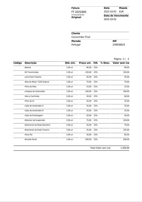 Honda CB500 PC 26 fatura de manutenção fotos