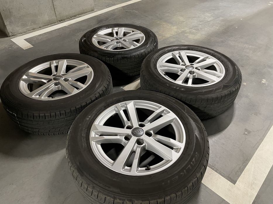 Felgi Audi 17 + opony falken azenis 215/65 R17 99V