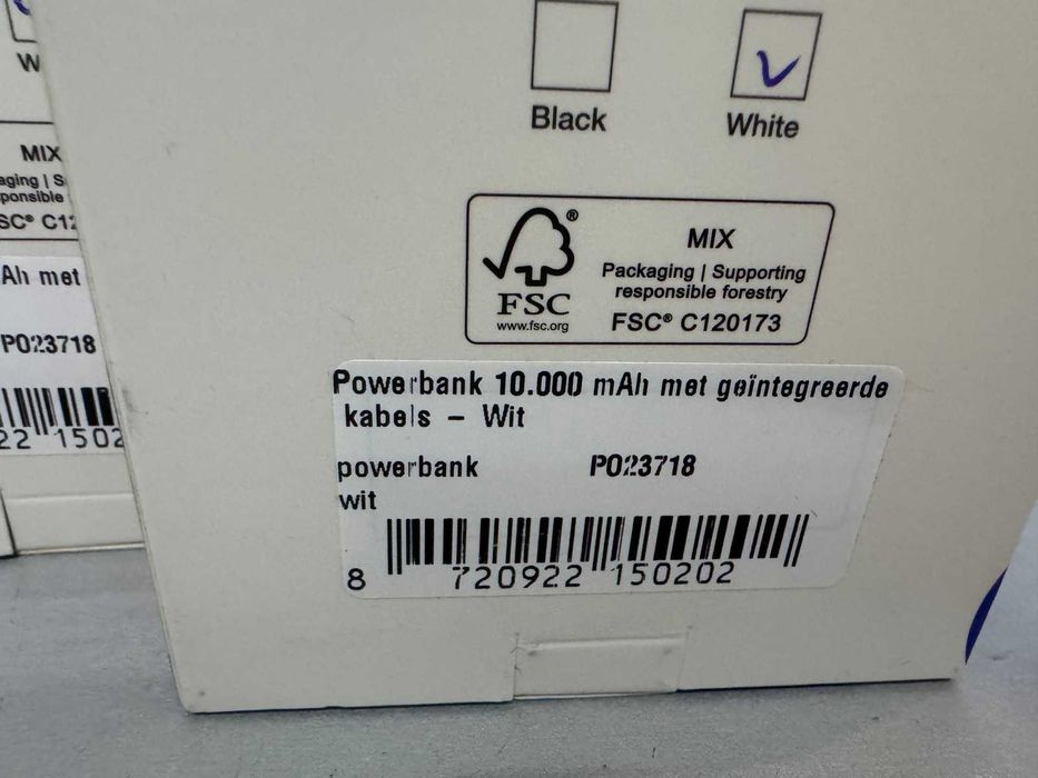 Павербанк (Powerbank) Accezz 18W  10000 мАг (PO23718) Новий!