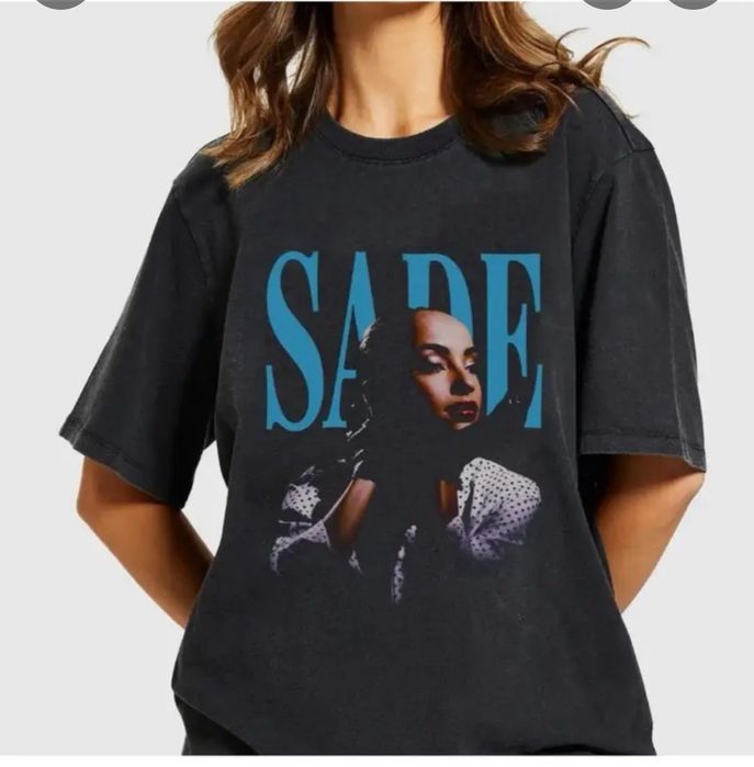 T-shirt oversize algodão da SADE