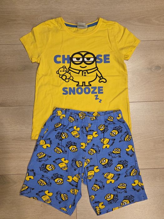 Pizama w Minionki r. 122/128