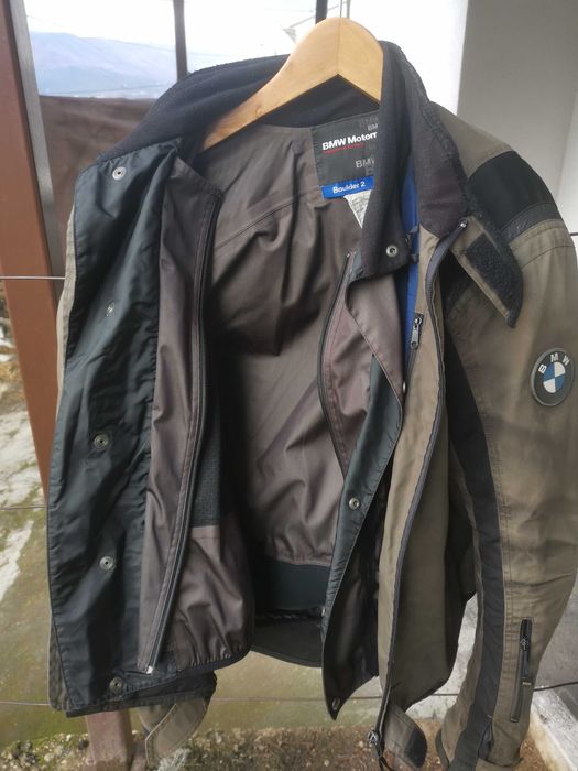 Casacos/calças de moto da marca SPYKE e BMW MOTORRAD