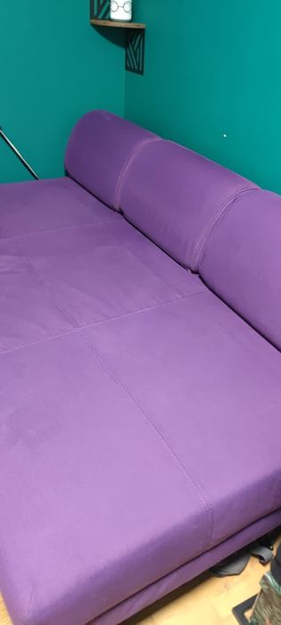 Łóżko fioletowe Flottebo