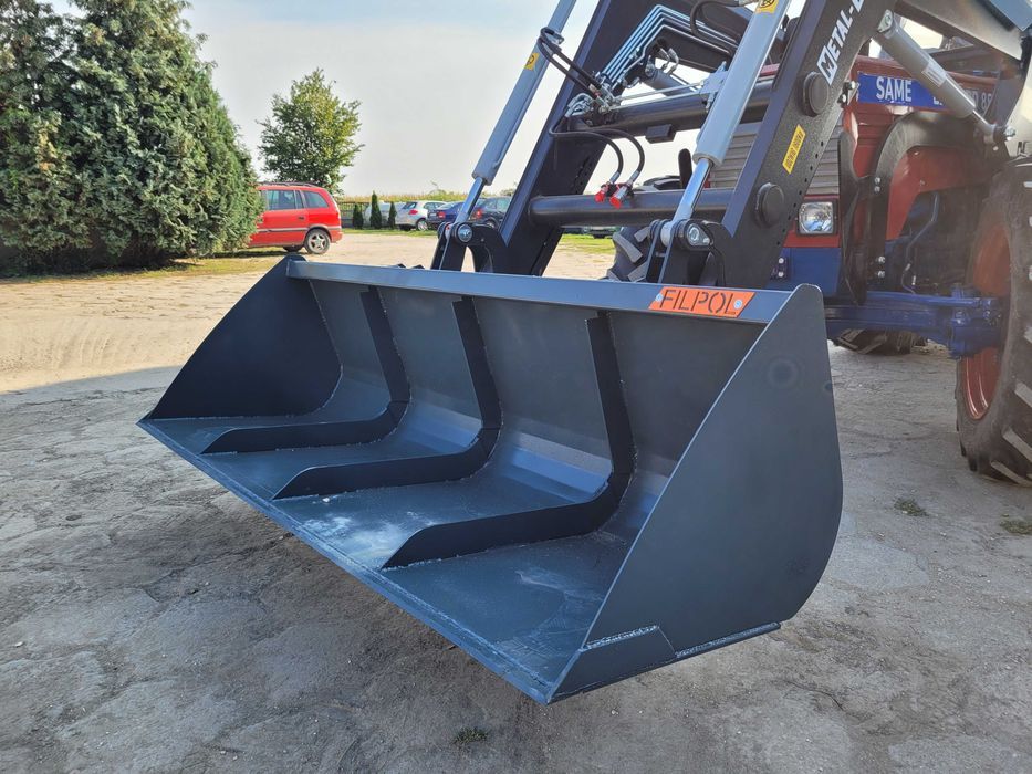 Łyżka do tura ciągnika od 1.2m do 2.4m Łycha do ładowacza czołowego