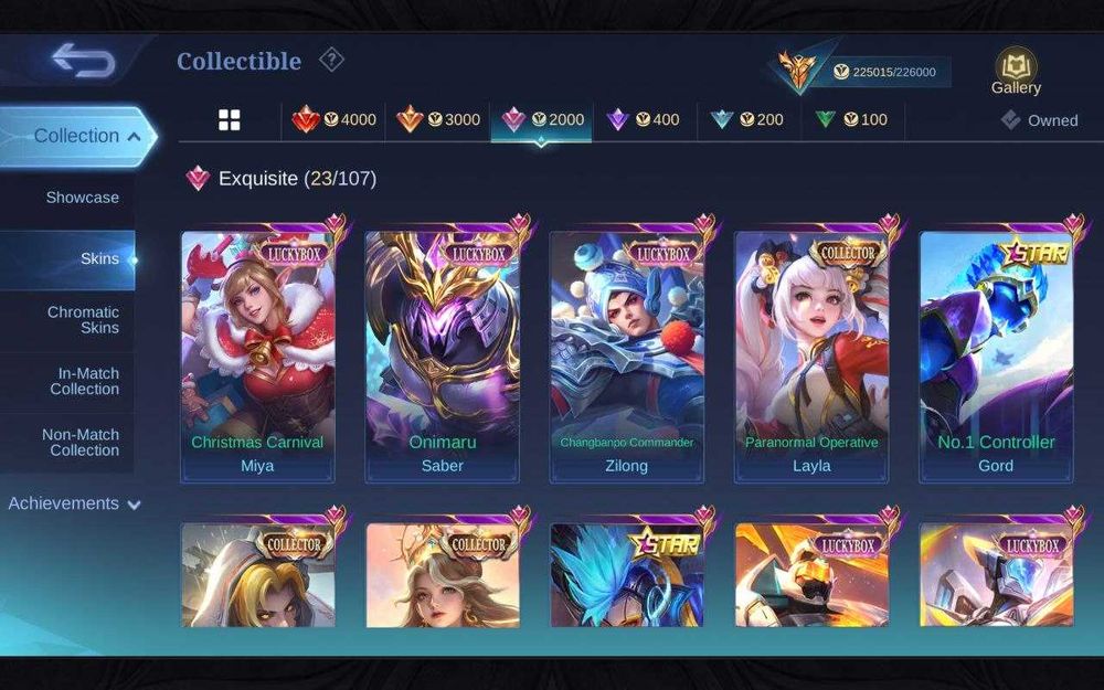 Продам ТОП акаунт Mobile Legends