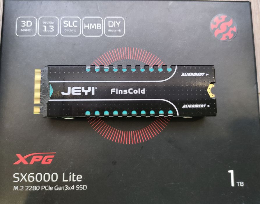SSD M.2 NVMe 1TB ADATA XPG SX6000 Lite (б/у, відмінний стан)