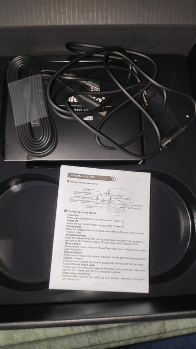 Headset Auscultadores Bluetooth da Bluedio T5 como novo