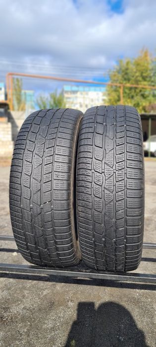 Зима 225/60/R16 6.1 мм Continental 2шт Колёса Резина Шины Склад