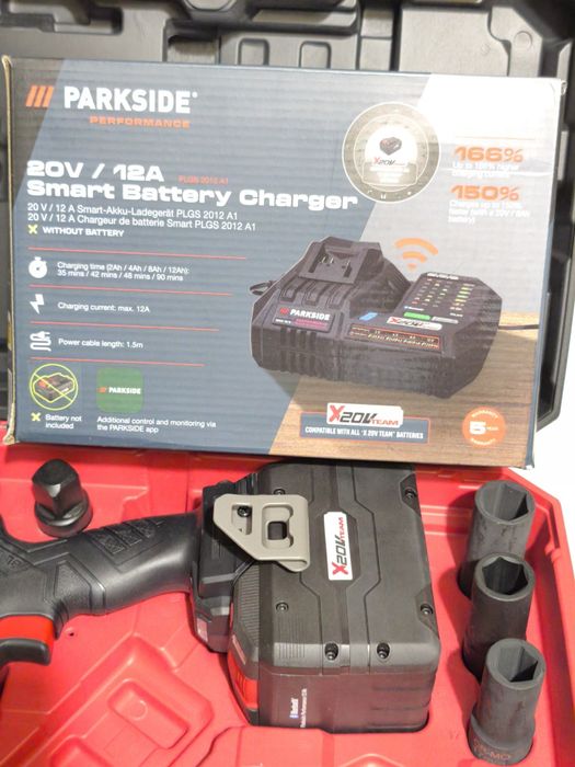 Kit ULTRA Impacto 12Ah Parkside Performance