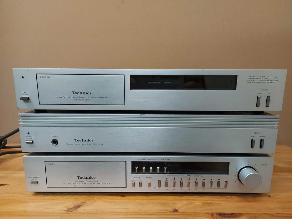 wieża stereo zestaw Technics 808