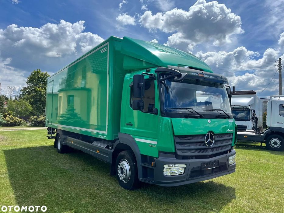 Mercedes-Benz ATEGO 1224L KONTENER 7.40 m | EURO-6 |  18 Palet | Boczne Drzwi | Winda 2 T & Kamera * Jak Nowy *