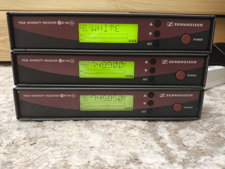 Ресівер Sennheiser G2 EM 100 та G3 EM 100