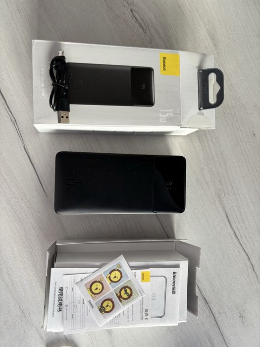 Павер банк Power bank Baseus bipow 30000mah 15w