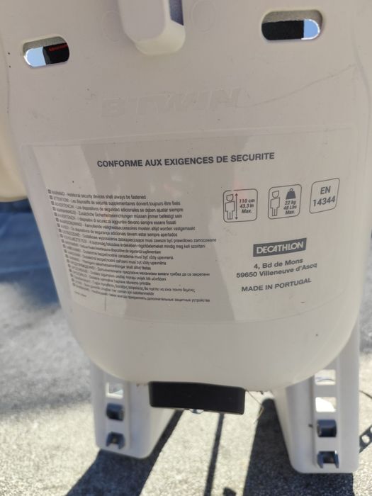 Cadeira para crianças para colocar bicicleta