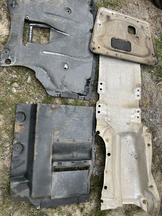 Osolona oslony dolna silnika pod zderzak bmw e83 x3 plyta termiczna