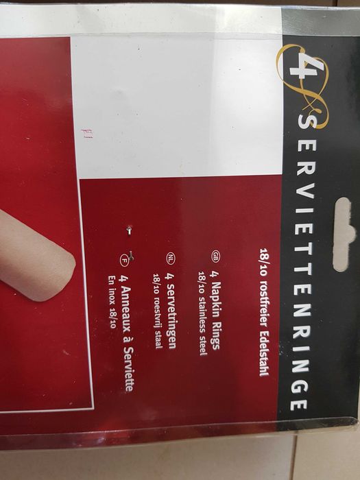 Pierścienie obrączki do serwetek